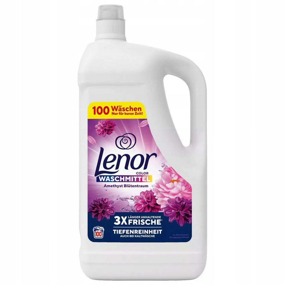 Lenor Żel do prania Koloru 100 Prań 5L Amethyst Oryginał