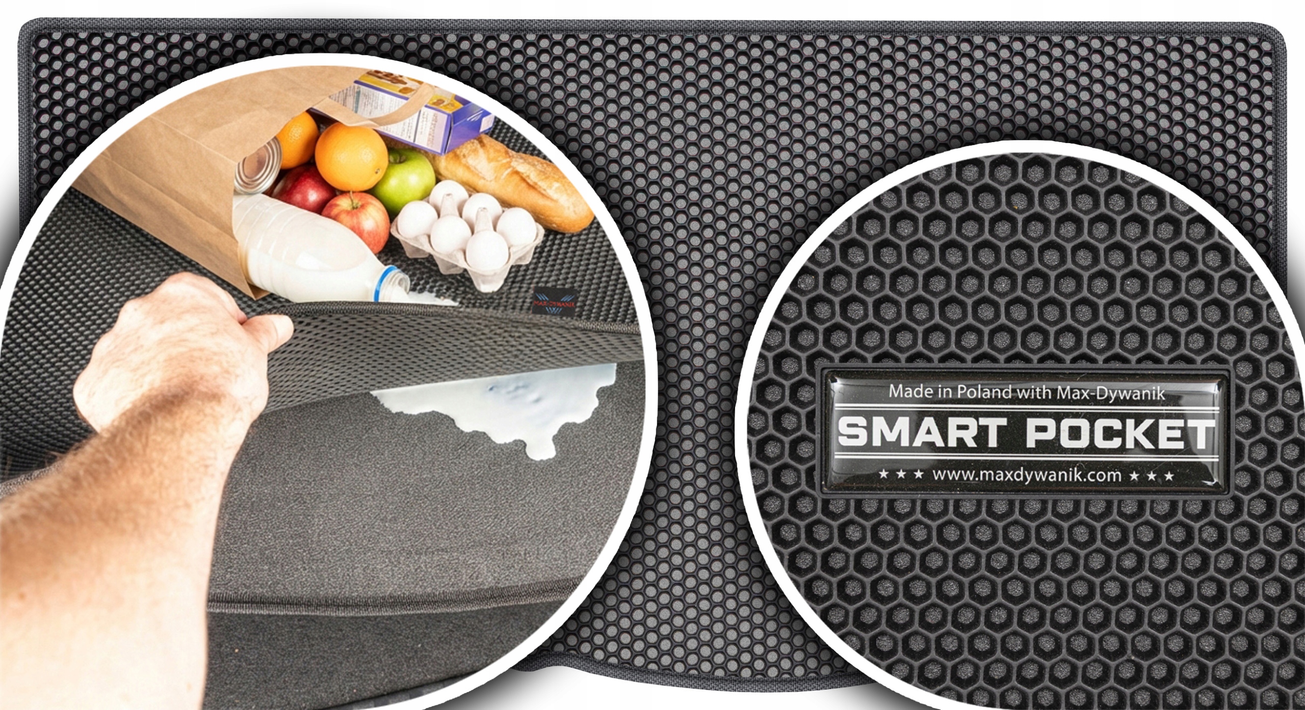 Kia Picanto II Hatchback 2011-2017 Vložka do zavazadlového prostoru Eva Smart Pocket