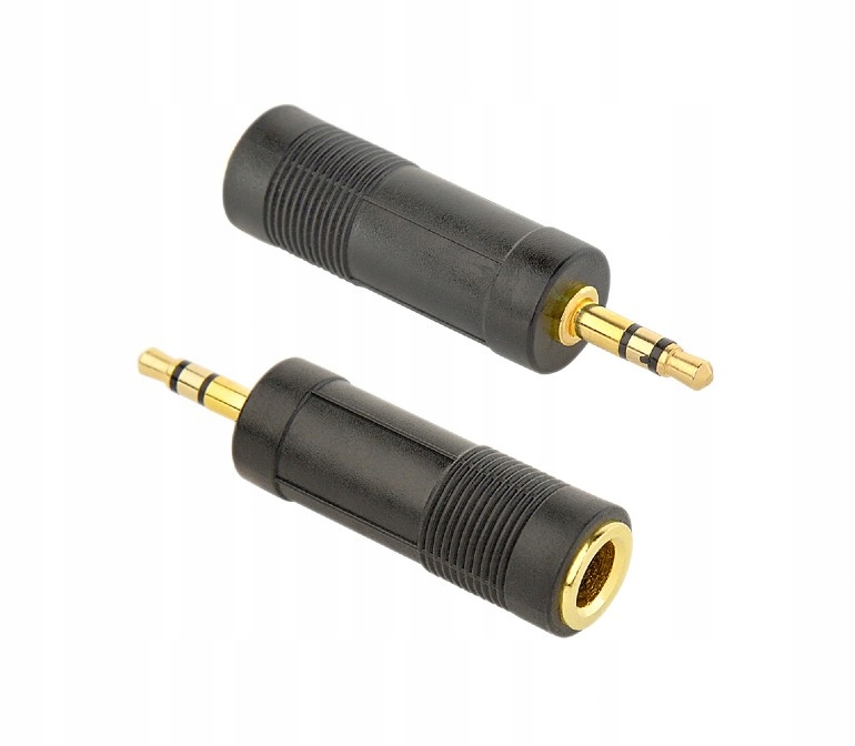 Cablexpert 6.35 mm female to 3.5 mm male audio adapter A-6.35F-3.5M
