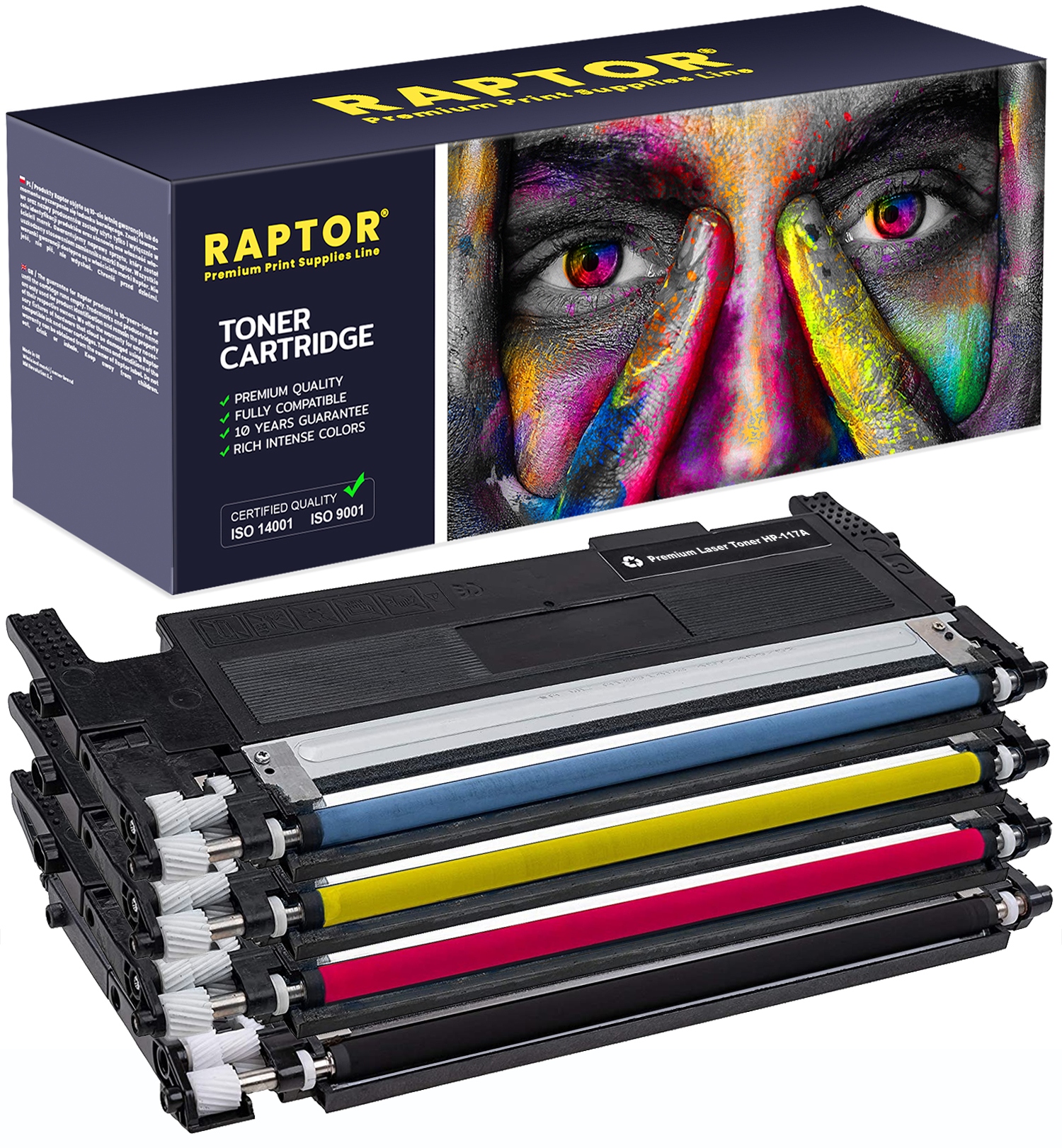 4x Toner do Hp Color Laser Mfp 178nw 178NWG 117A