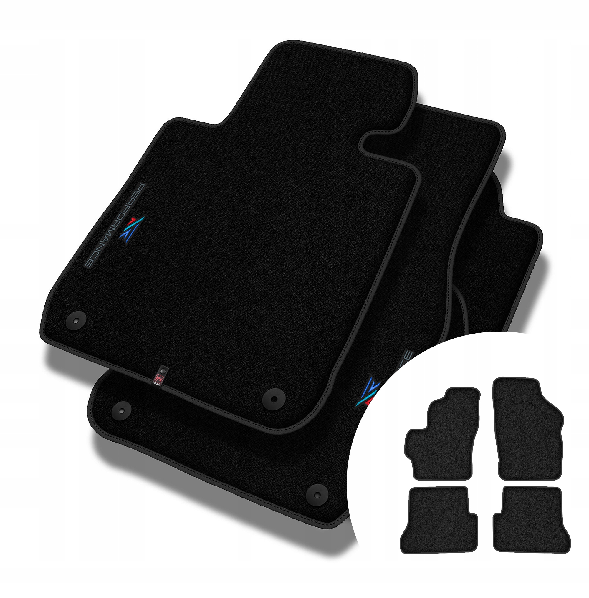 Velúrové koberčeky Performance Premium pre Mazda 3 II 2009-2013