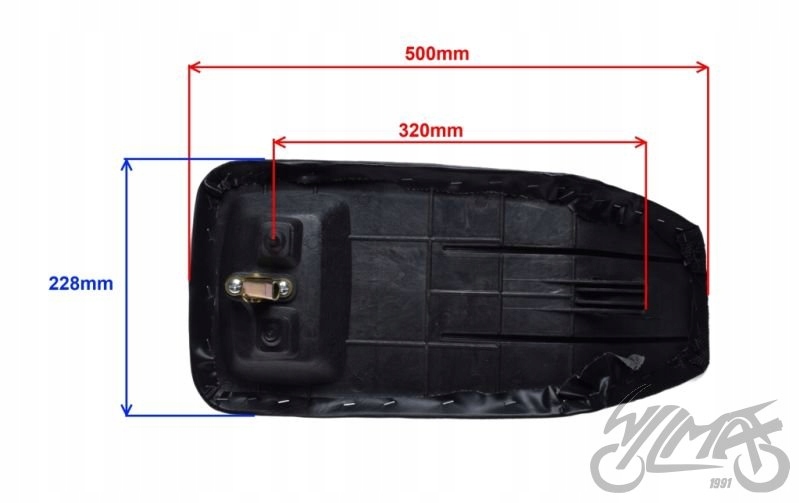 SIEDZENIE ATV110 Dopasowanie do pojazdu produkt dedykowany