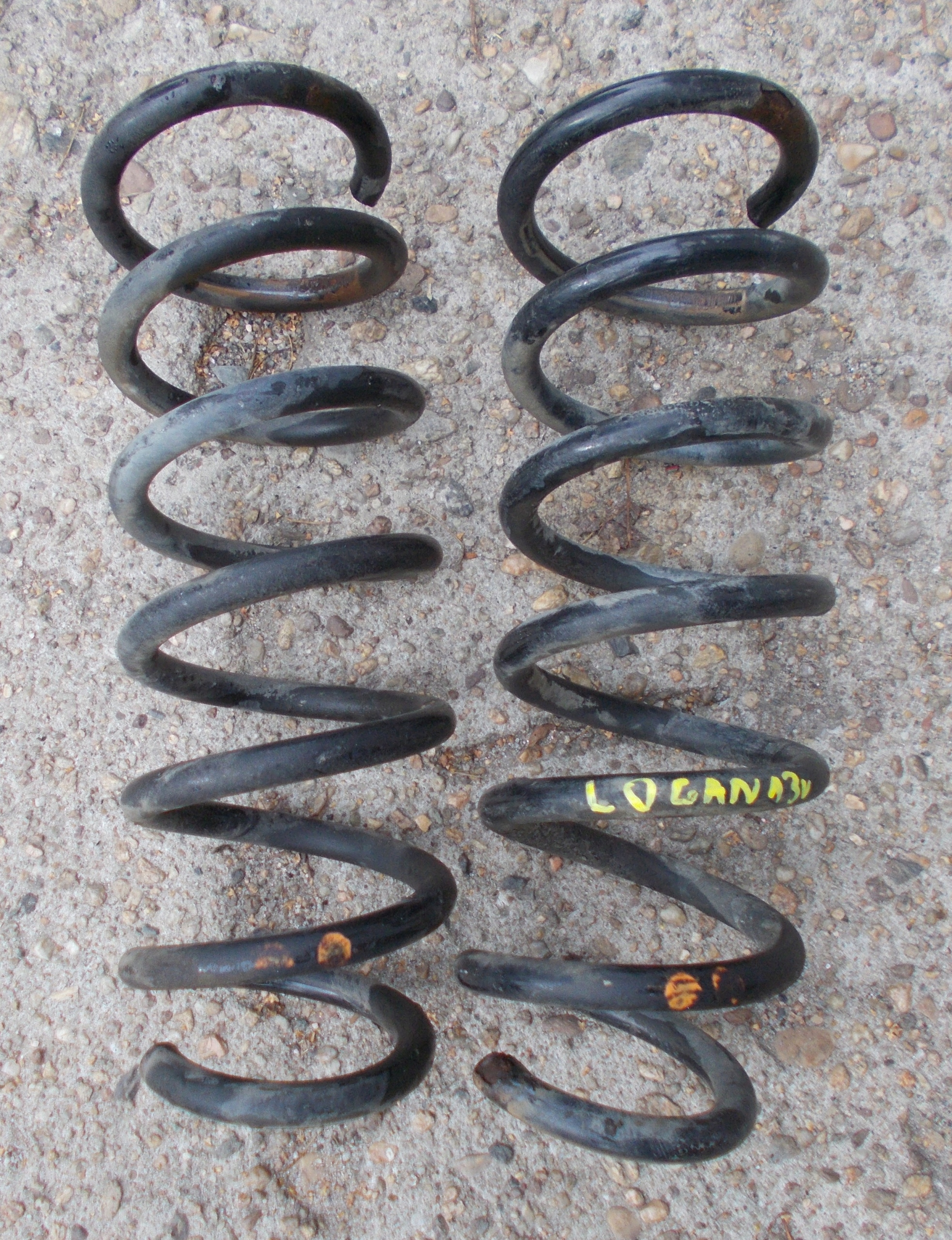 DACIA LOGAN 13R 1.4 TCE spring springing rear part KOMPLET