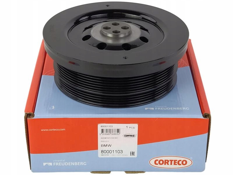 CORTECO KOŁO PASOWE BMW E60 525D 530D E90 325D 330 Producent części Corteco