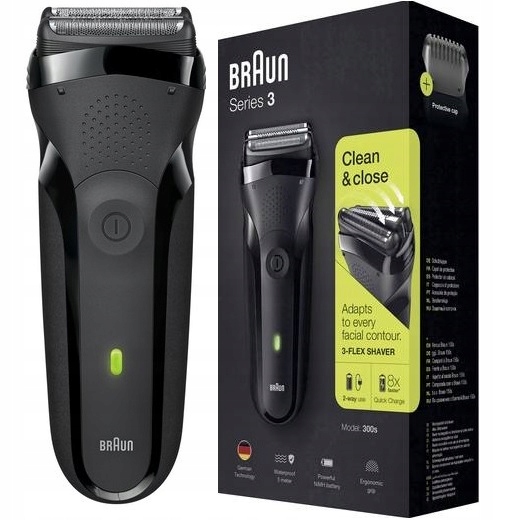 Pánský elektrický holicí strojek Braun Série 3 300S, Holicí Strojek