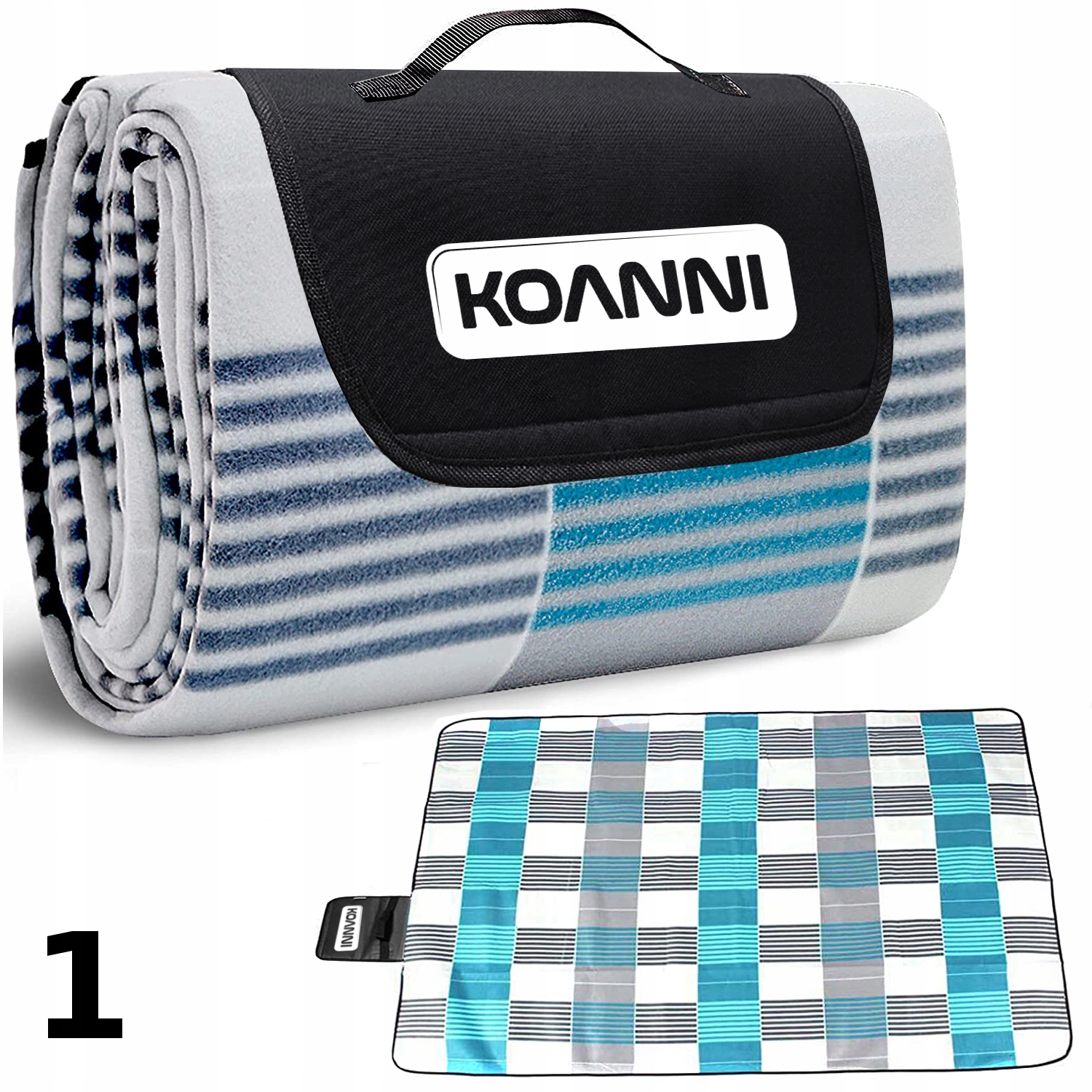 KOC PIKNIKOWY PLAŻOWY MATA Z IZOLACJĄ 200x200 Stan opakowania oryginalne