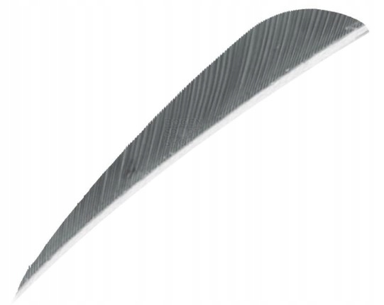 Parabolické krůtí letky 4" 100 ks