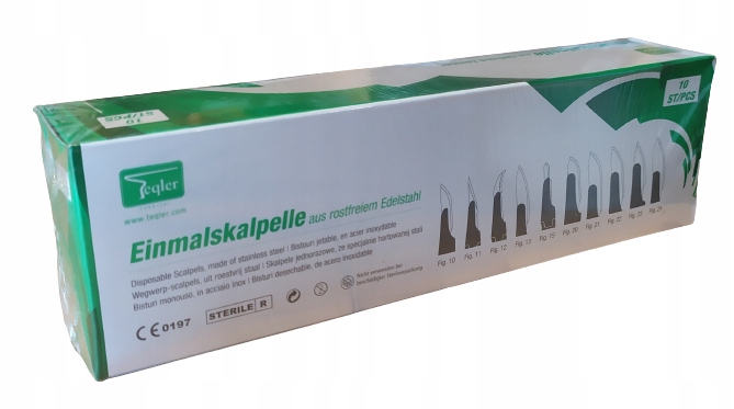 

Skalpel jednorazowy z uchwytem nr 11 10 sztuk