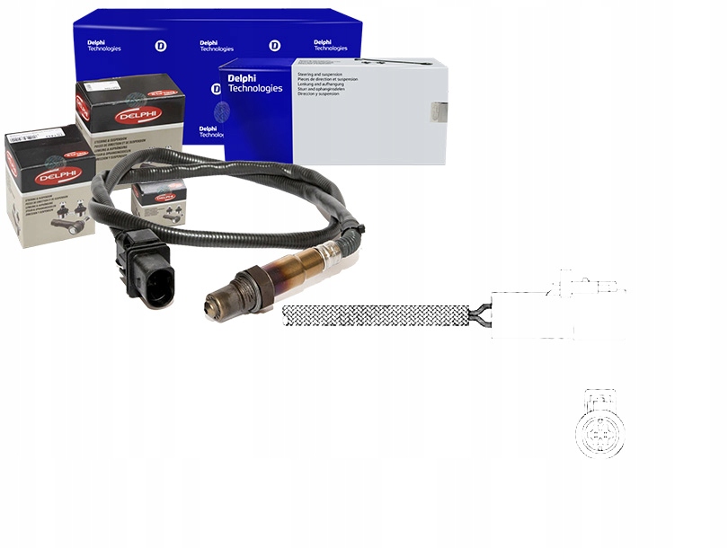 Lambda Sonda Delphi 1113382 1R839G444AAA XR3F9G444A