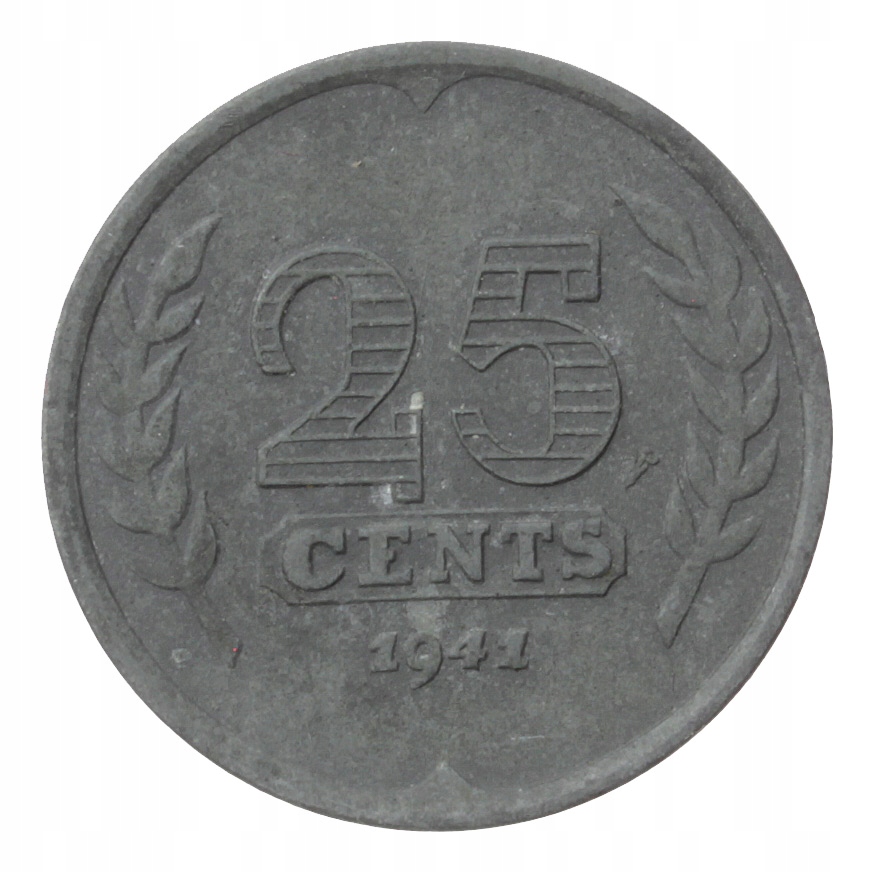 [M17308] Holandia 25 centów 1941