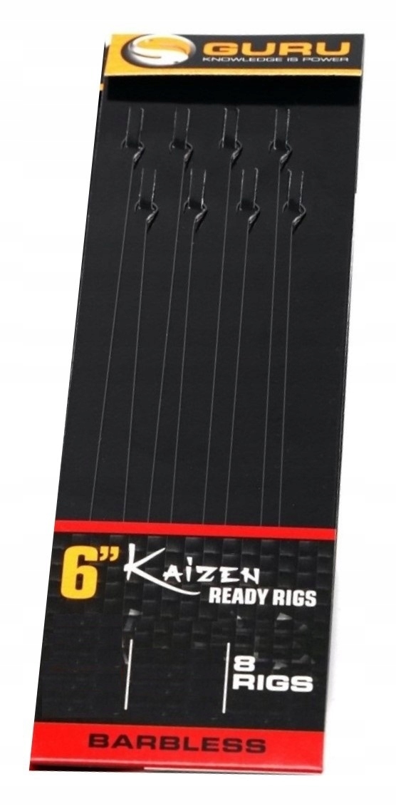 Przypony Kaizen Pole Rigs 15cm 0,15mm Hak 16 Guru
