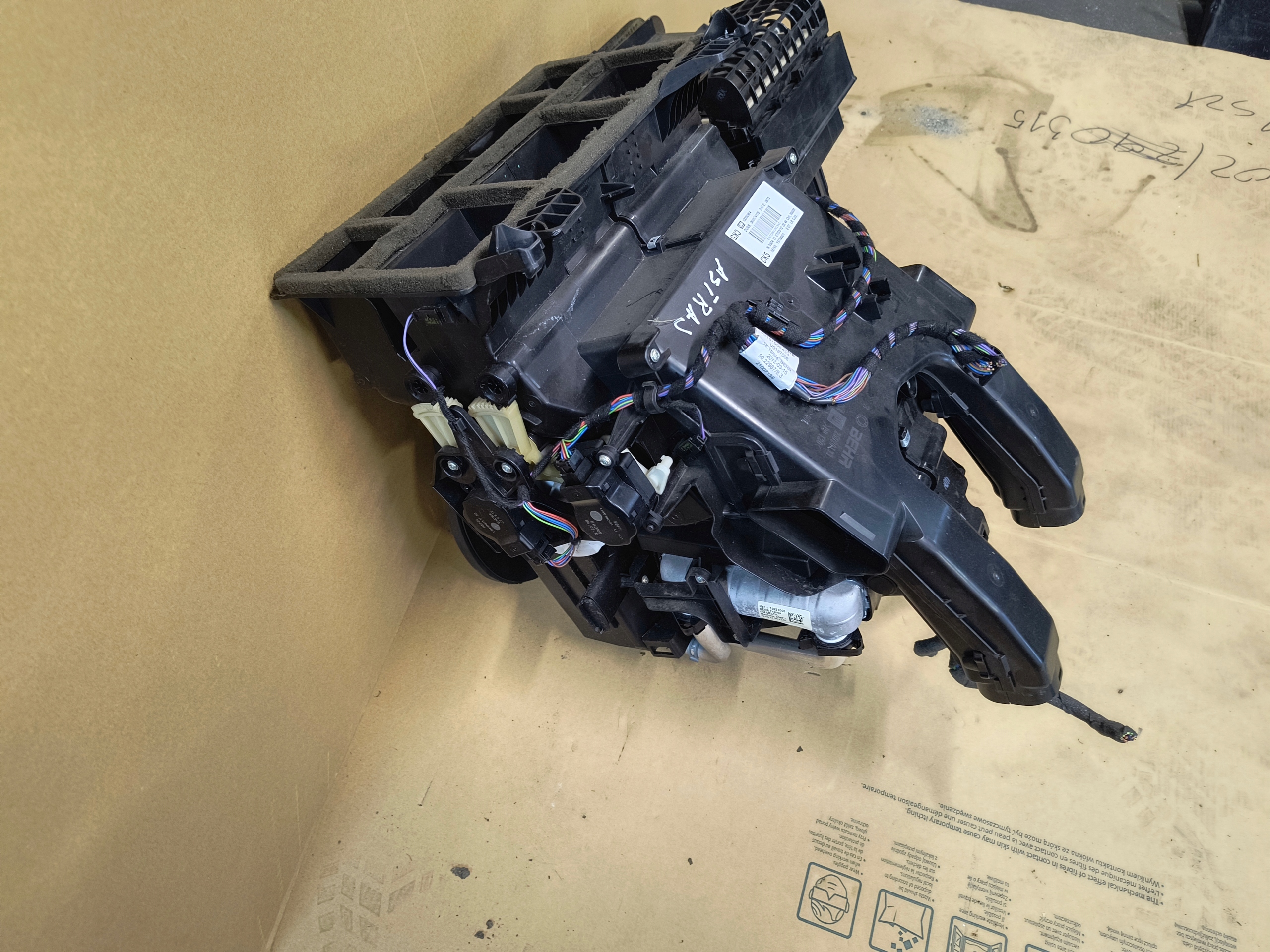 OPEL ASTRA J IV complete heater heating cover 1.4 TURBO
