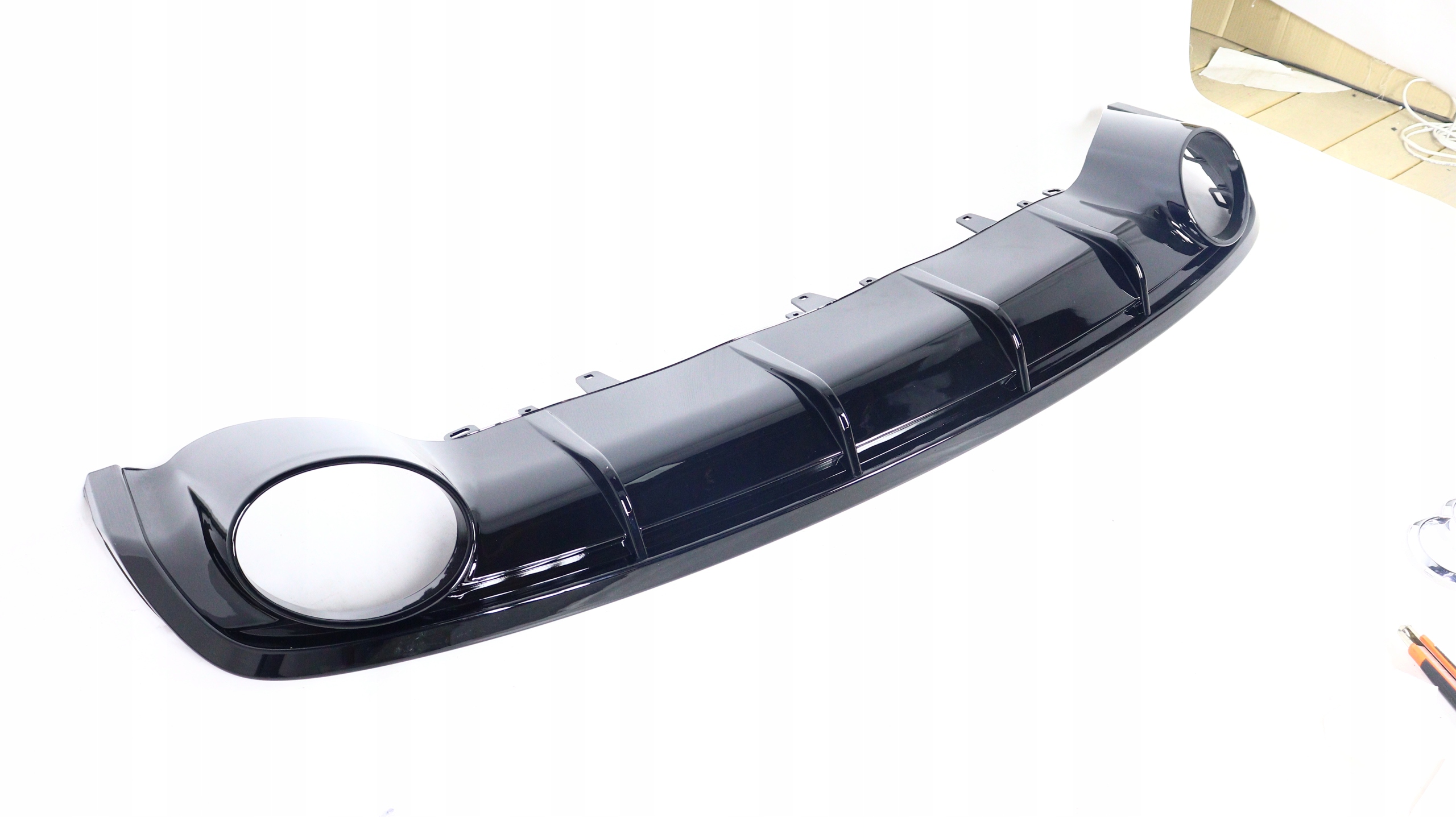 Dyfuzor tylny Audi A6 C7 2015-2018 po liftingu styl RS6 Producent części Inny