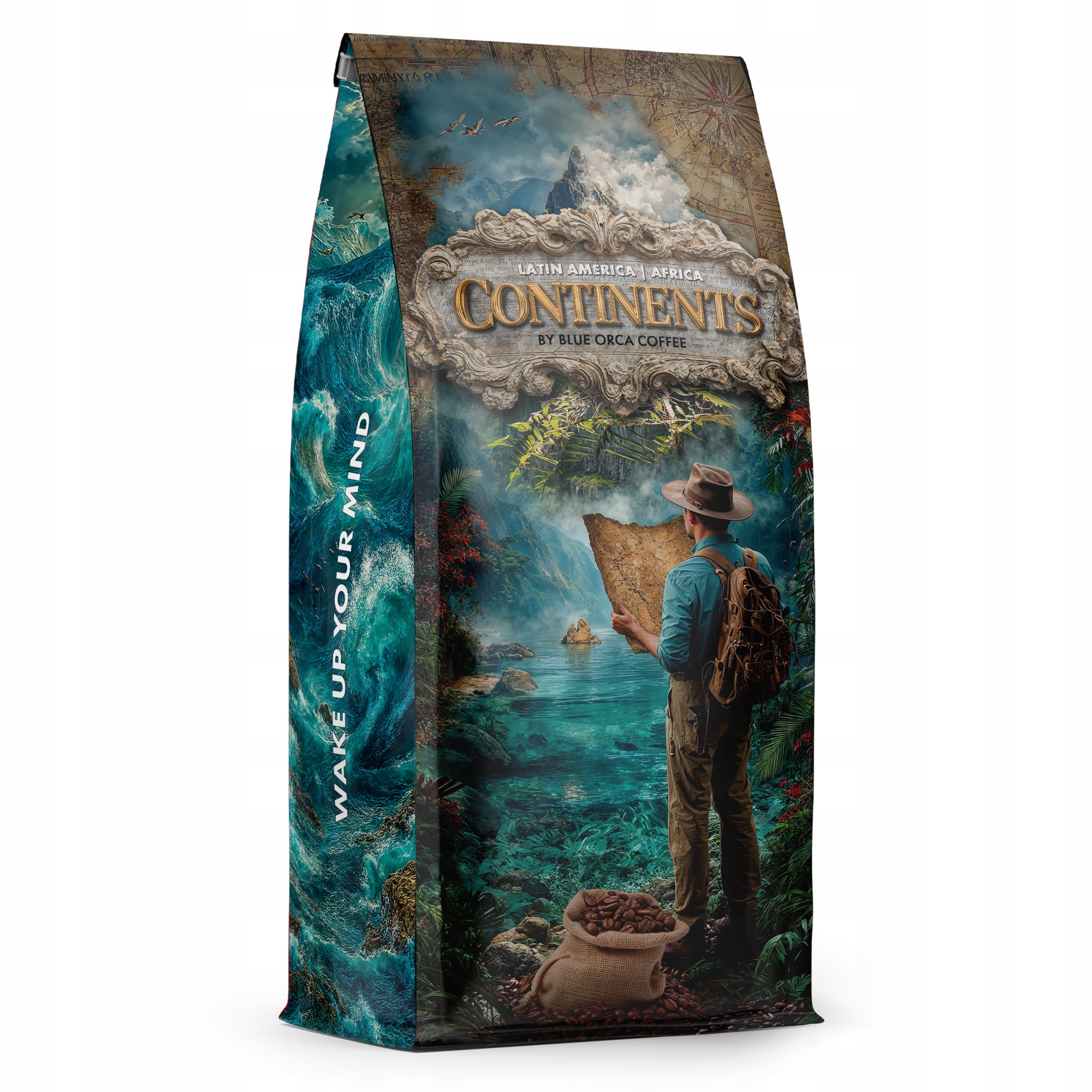 Kawa ziarnista Continents 1kg blend 1 Limited Edition Blue Orca Coffee