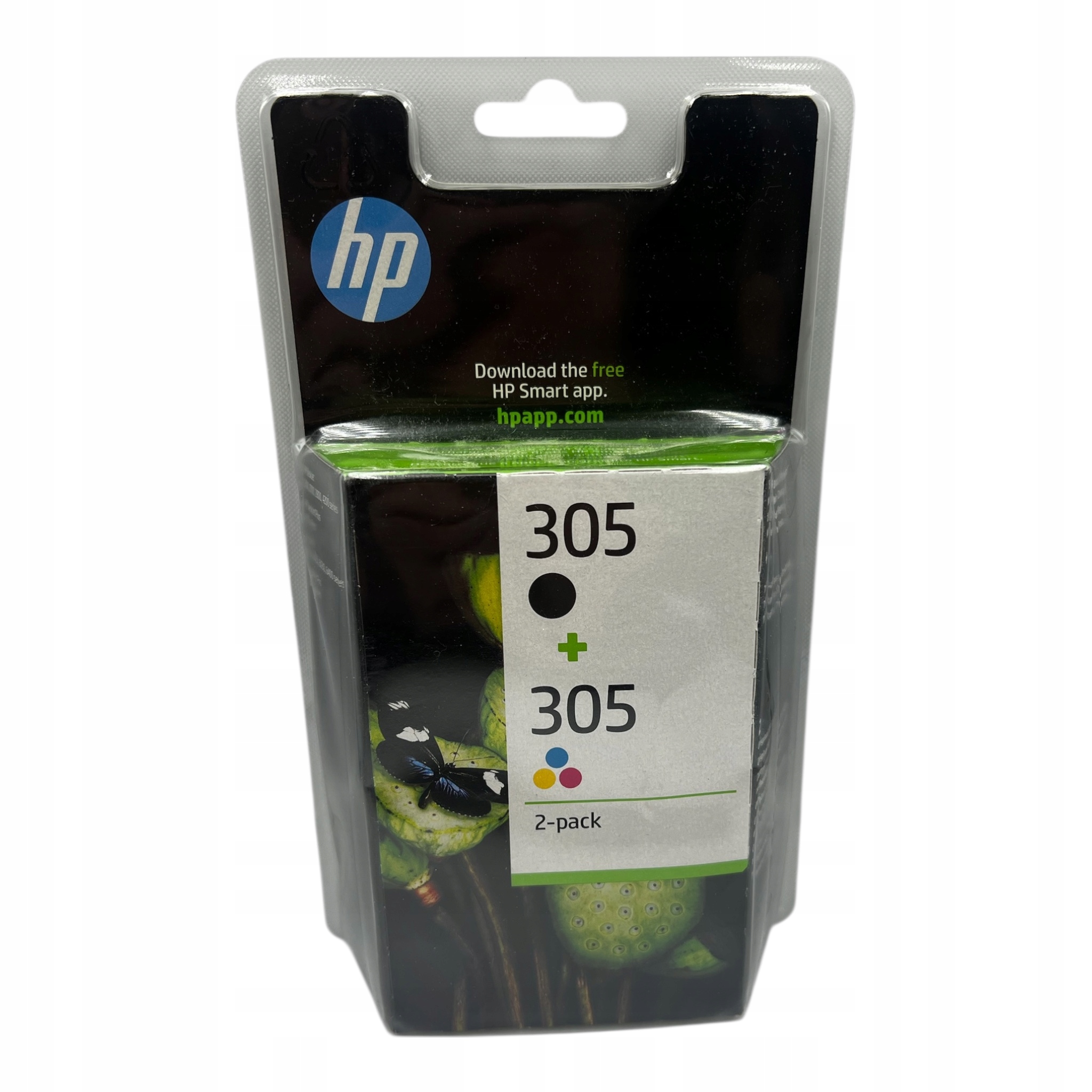 Inkoust pro tiskárnu Hp 305 Černý Barva 6ZD17AE 301 Originální 2-balení