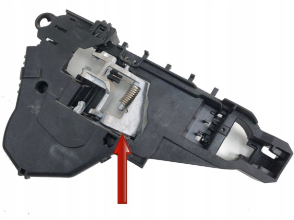 KLAMKA ZEWNĘTRZNA DRZWI MECHANIZM L MERCEDES W169 Producent części Ertons