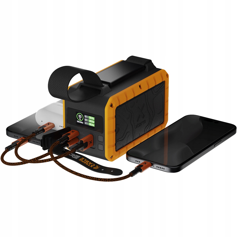 Powerbank outdoor 40000 mAh Usb-c Usb-a 67W kábel typ C Xtorm baterka IP64
