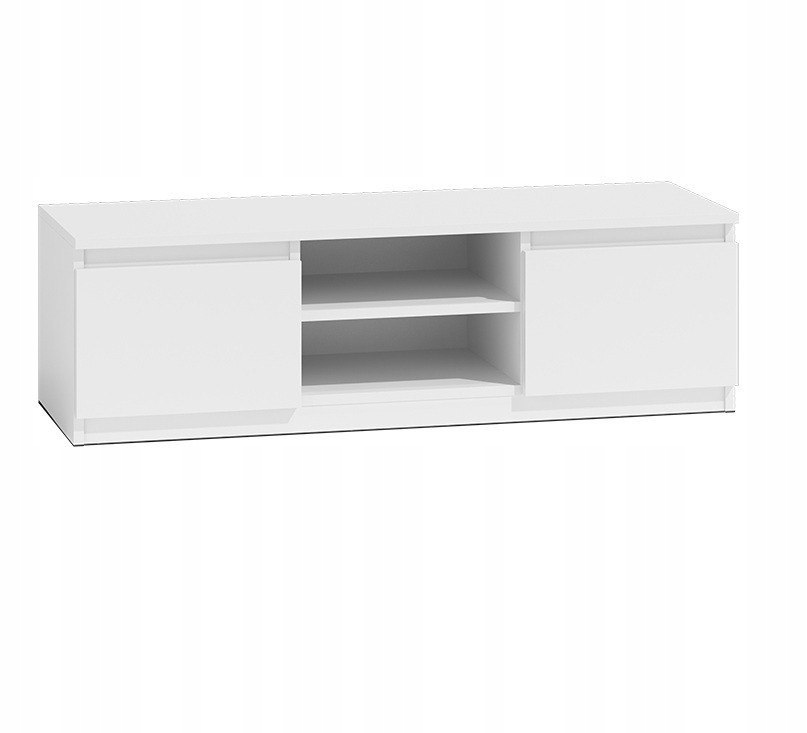 STOLIK SZAFKA RTV POD TV MARCYSIA 120CM BIAŁA (MARCYSIA RTV120 BIEL MAT ...