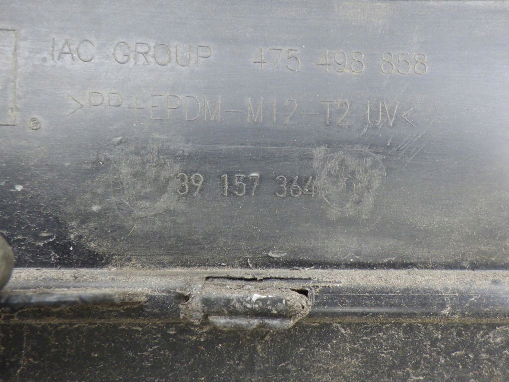 OPEL CROSSLAND X P17 2017- bumper rear