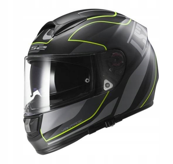 Kask LS2 FF397 VECTOR FT2 VANTAGE BLACK YELOW 3XL Producent LS2