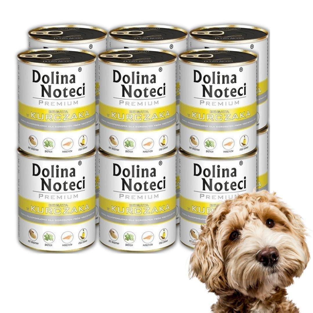 Dolina Noteci Premium Krmivo Pro Psa Kuře 12x400g