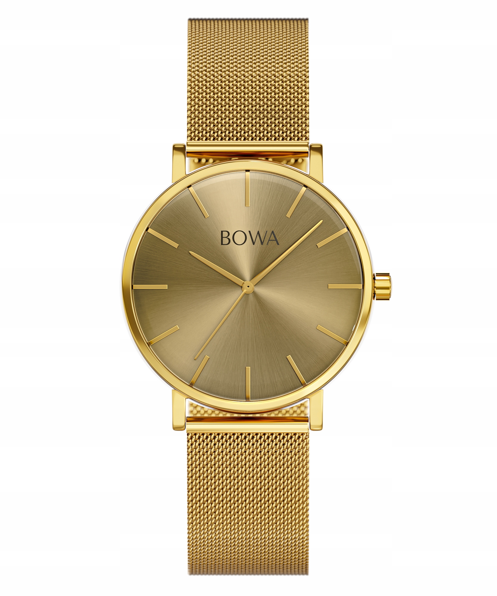 Dámské hodinky Bowa Tokyo Full Gold Mesh 33