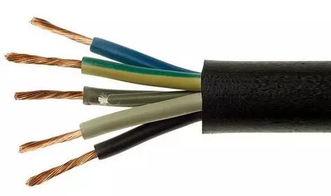 

Przewód Kabel w gumie elastyczny Ow H05RR-F 5x2,5
