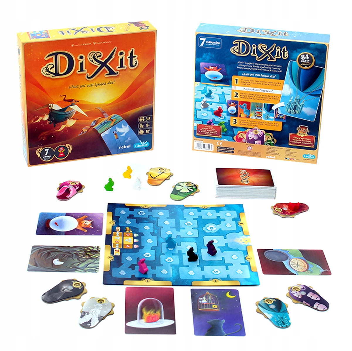 Rebel Gra planszowa towarzyska Dixit 083443 gra rodzinna