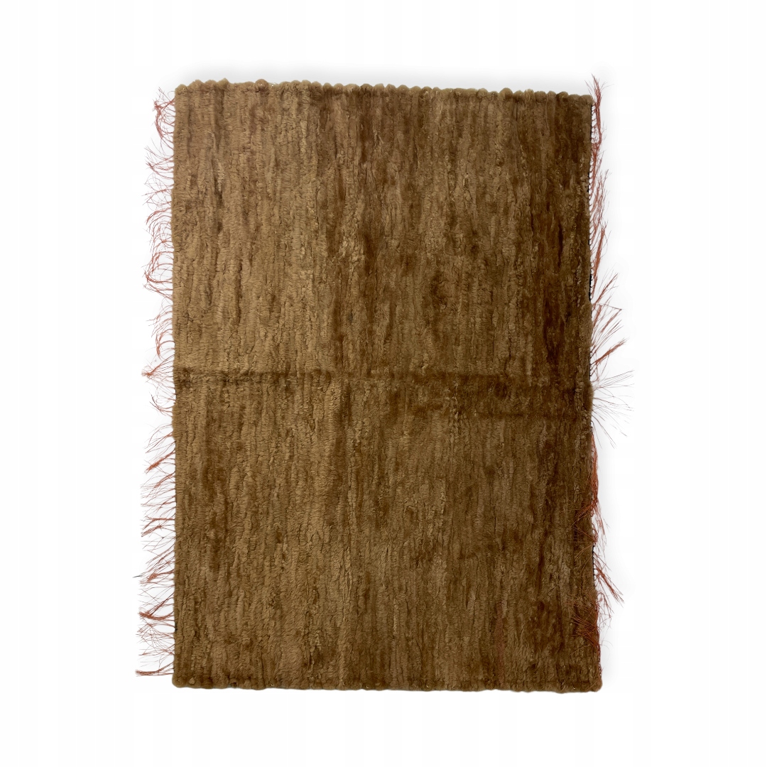 Koberec Veľký IreShoes Prehoz z vlny Behúň Handmade Futrzak Premium