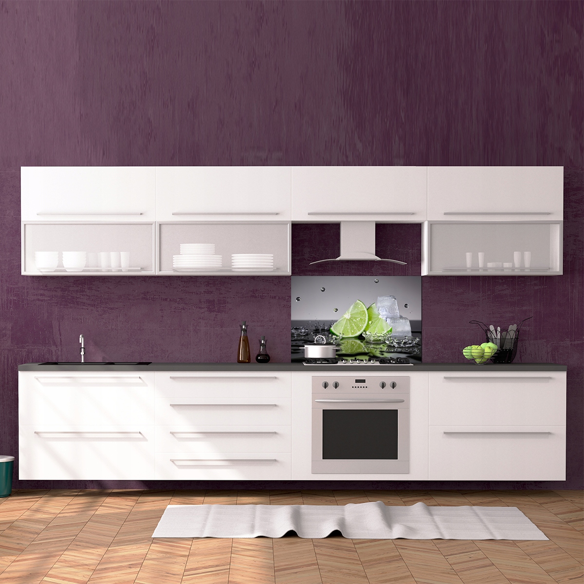 Panel Szklany Owoce 171808867 100x50 Marka Libret