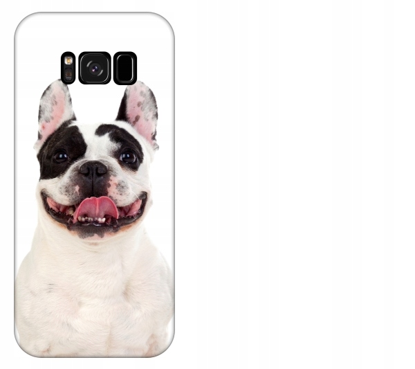 

Etui pokrowiec Samsung Galaxy S8 Pies buldog franc