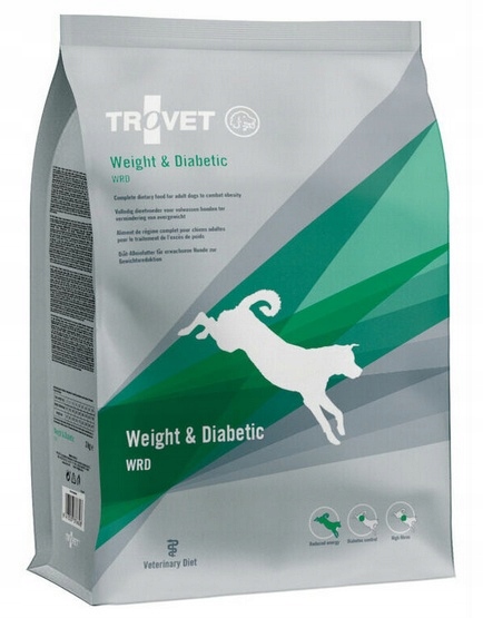Trovet Wrd Weight & Diabetic dla psa 12,5kg
