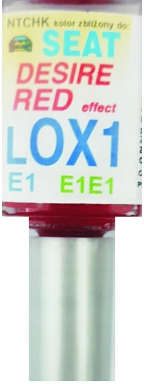 Seat L0X1 E1E1 Desire Red Lakier Samochodowy Zaprawka Do Rys 10 ML Ara