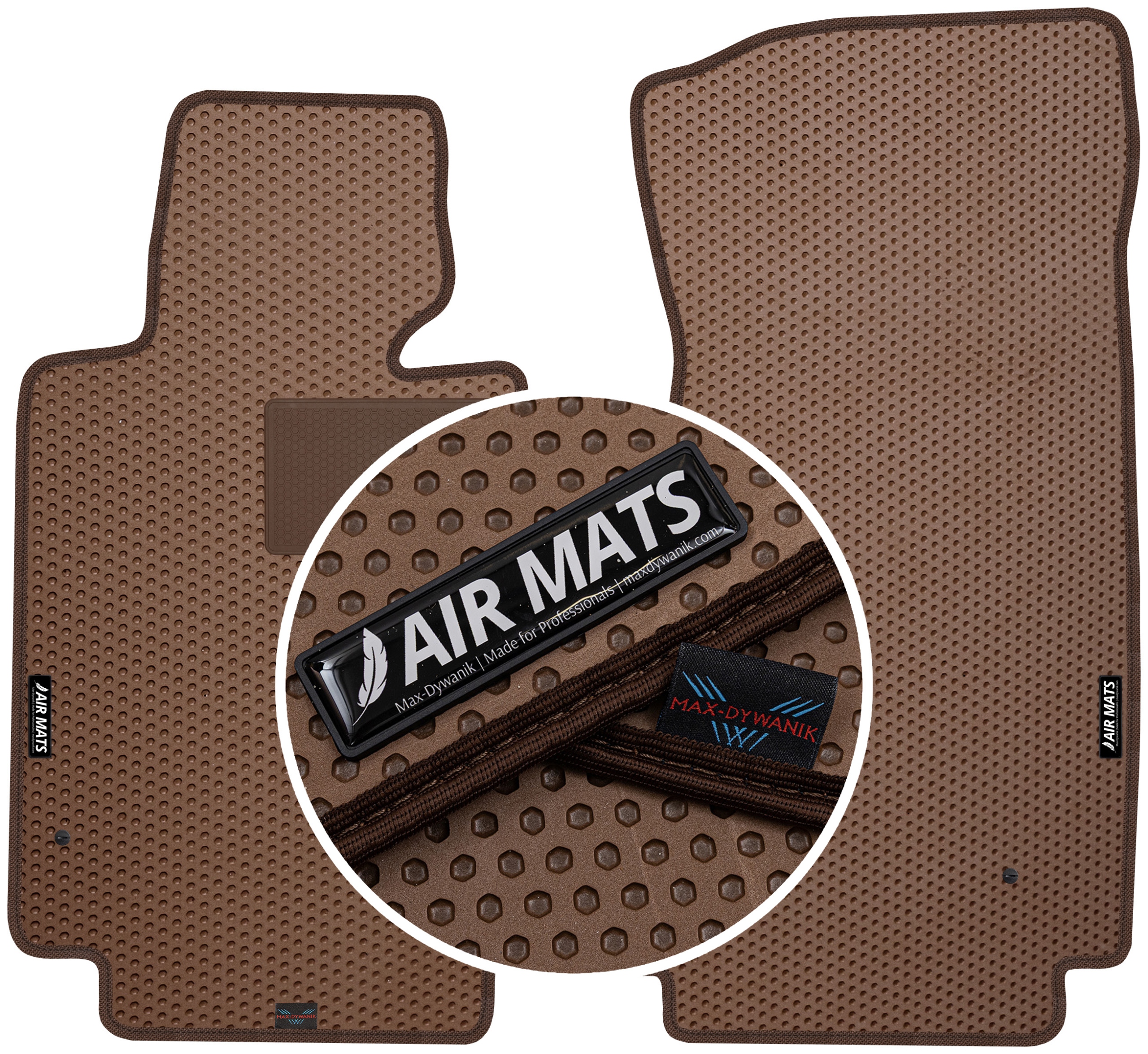 Bmw Z3 E36/7 1997-2002 Gumové rohože Air Mats Hnědé