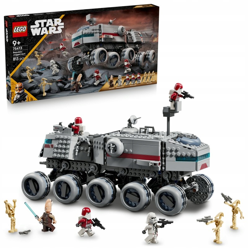 Lego Star Wars: Klonové války 75413 Juggernaut Republiky