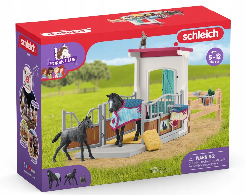 

Schleich Boks dla koni z klaczą i źrebakiem 42611