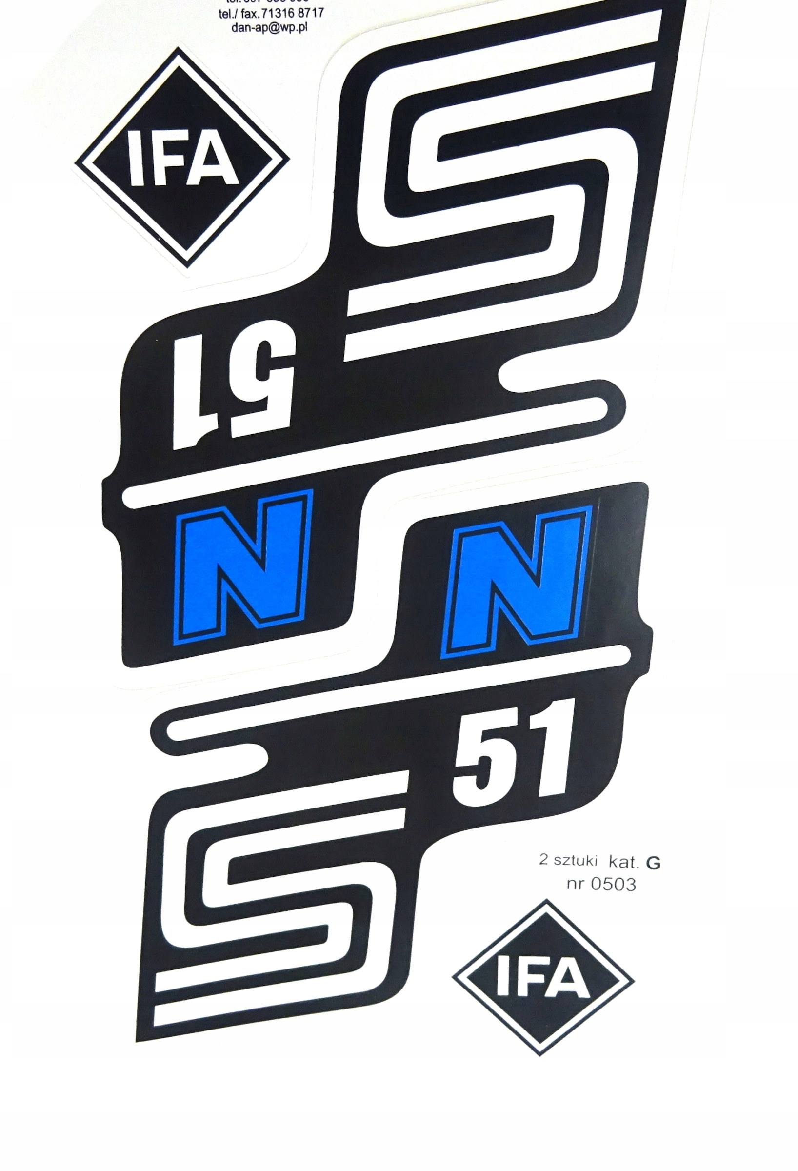 

Nalepka Simson S-51 Ifa