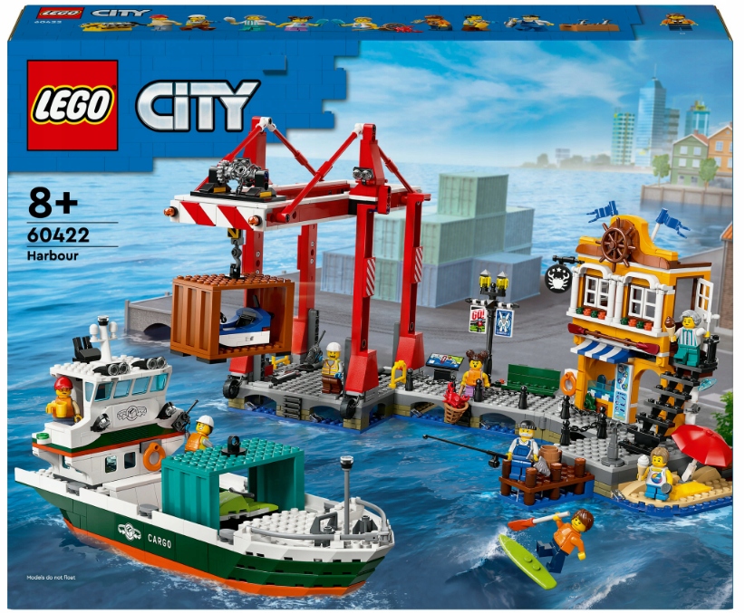 Lego City 60422 Přístav s nákladní lodí