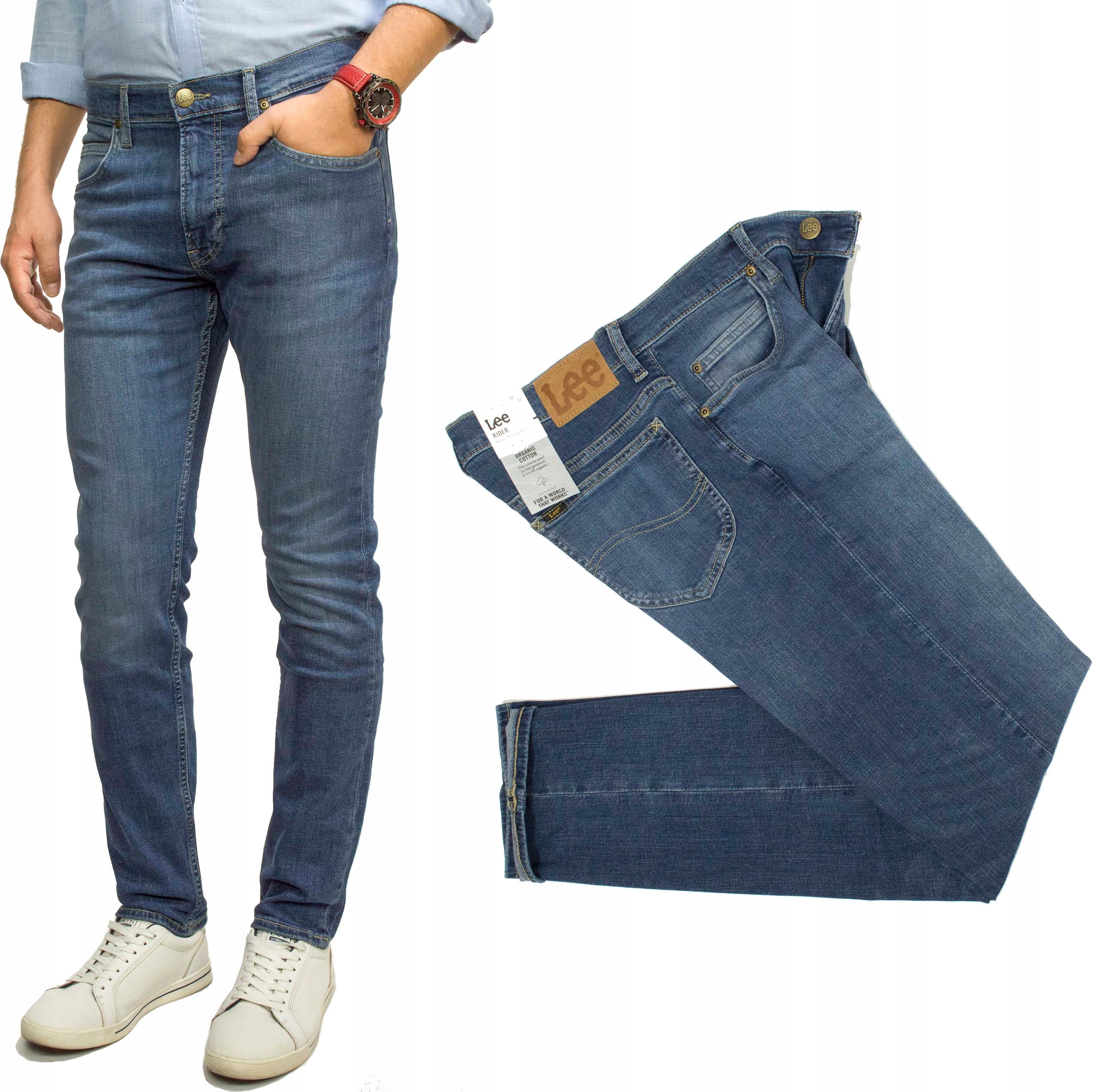 Lee Rider East New York pánské džíny Slim W38 L34