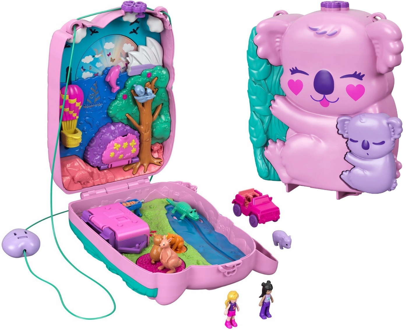 

Polly Pocket Kompaktowa Torebka Koala Zestaw GXC95