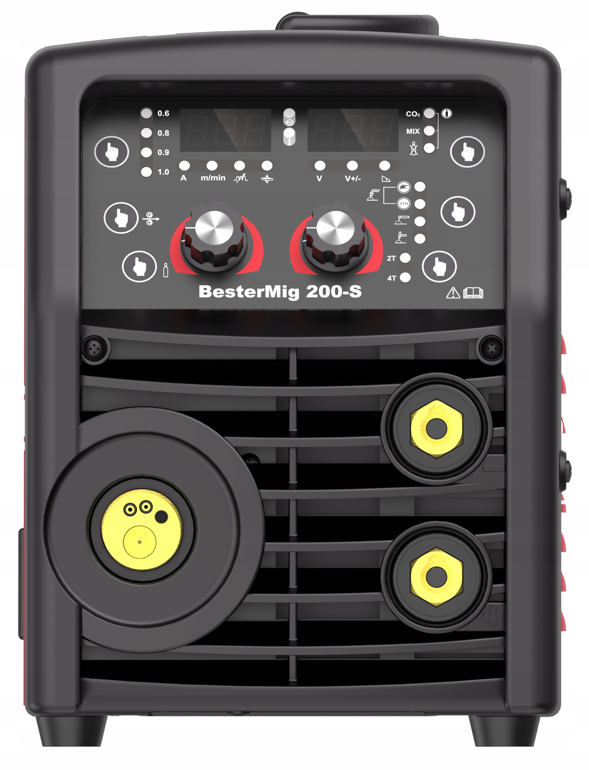 PÓŁAUTOMAT SPAWALNICZY SPAWARKA INWENTOROWA SYNERGIA BESTER MIG 200-S 200A Marka Bester