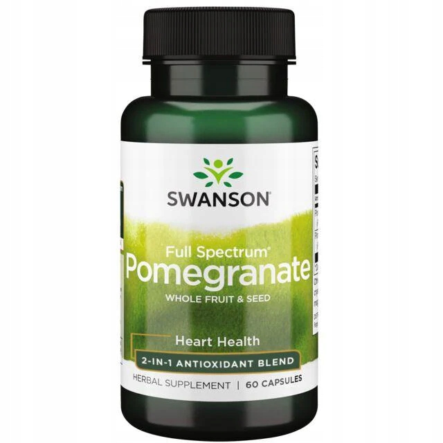 

Swanson Pomegranate 60kaps Granat Owoc Nasiona