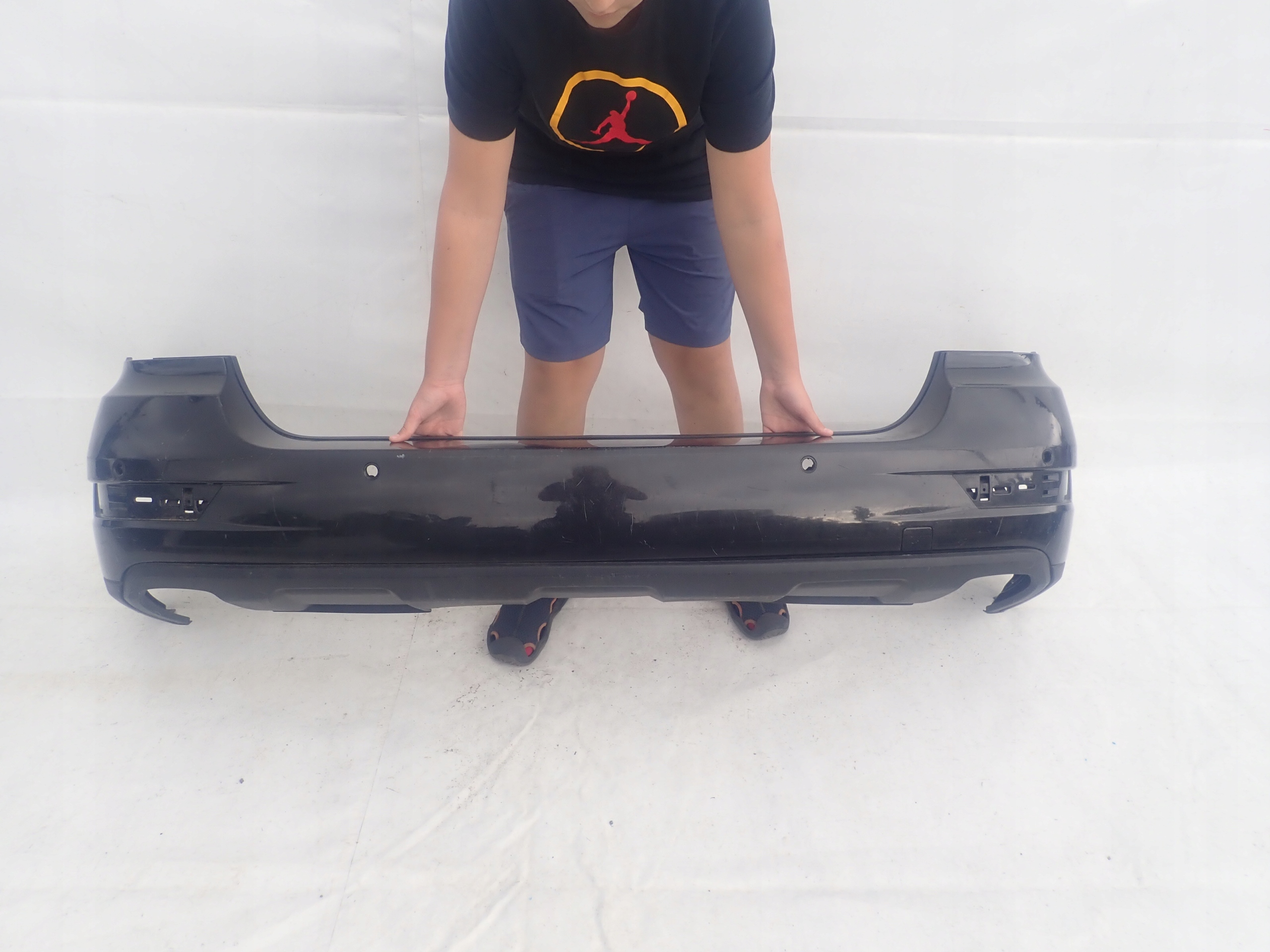 MERCEDES ML W164 LIFT 08-11 bumper rear part PDC
