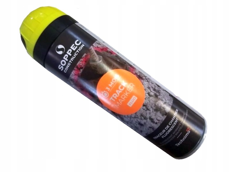 Farba geodezyjna żółta spray SOPPEC Track Marker