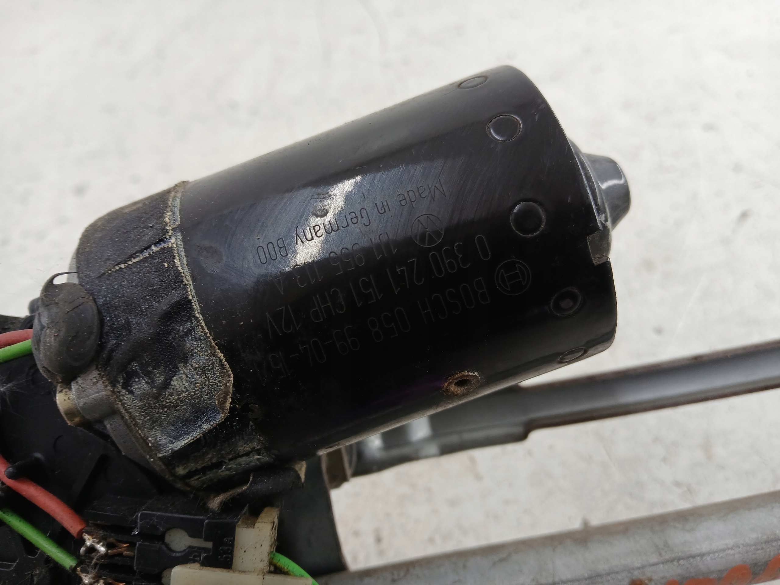 VW GOLF IV wiper mechanism front 1J1955113A