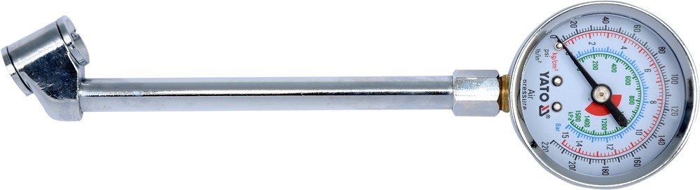 

Ciśnieniomierz do aut ciężarowych 15bar Yato