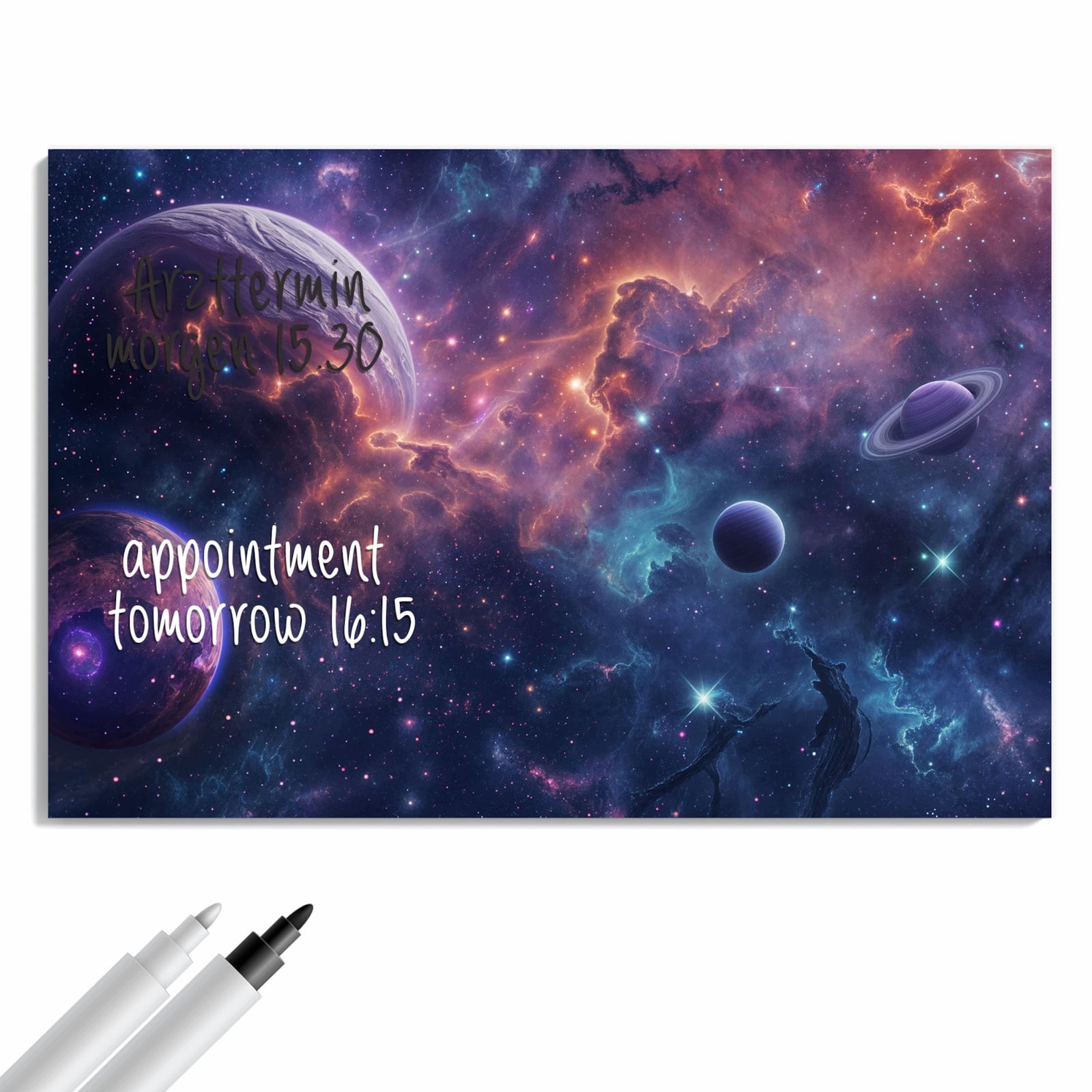 Magnetická tabule Vesmírný Vesmír 90 × 60 cm