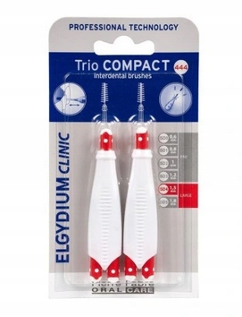 

Elgydium Clinic Trio Compact 444 szczoteczki 6x1,5