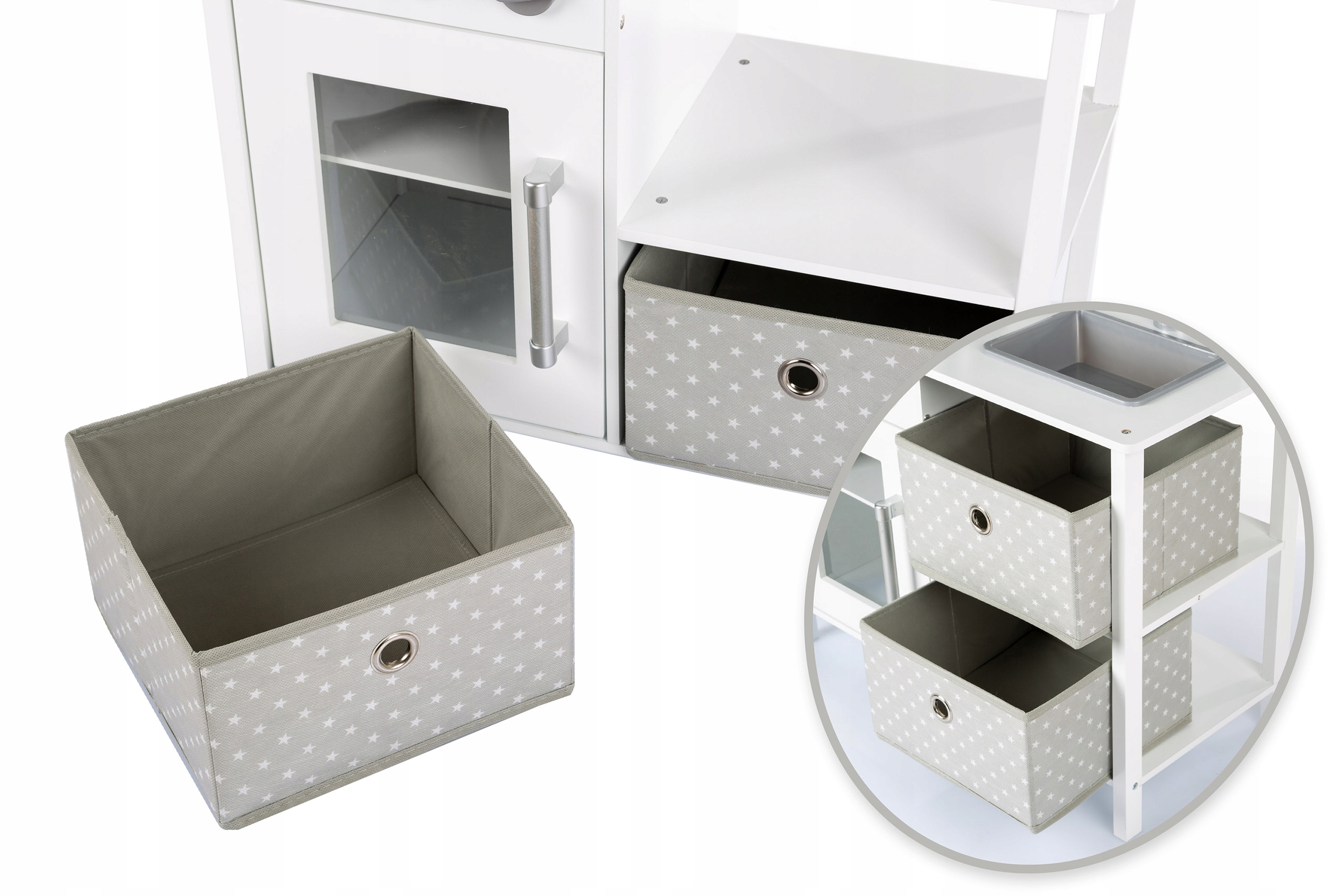 KINDERPLAY DREWNIANA KUCHNIA DLA DZIECI ŚWIATŁO AKCESORIA OWOCE WARZYWA Płeć chłopcy dziewczynki