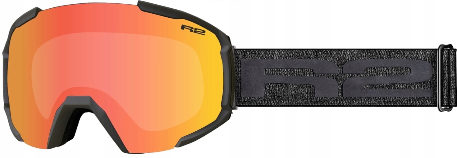 Gogle narciarskie snowboard fotochromatyczne R2 Glacier orange